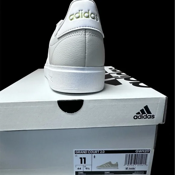 Women’s Adidas Grand Court 2.0 Sneakers 'Beige White' GW9217 - Picture 3 of 3